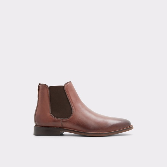 Aldo Kyren Chelsea Boot Cognac Leather - Picture 6 of 7